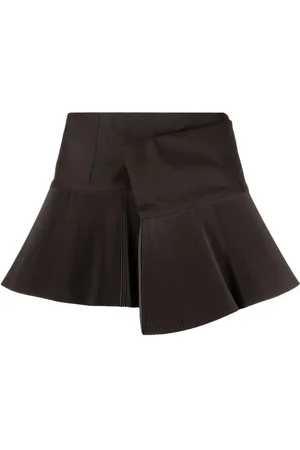 JNBY Asymmetric wrap miniskirt