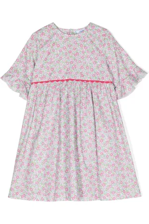 SIOLA Floral-print cotton dress