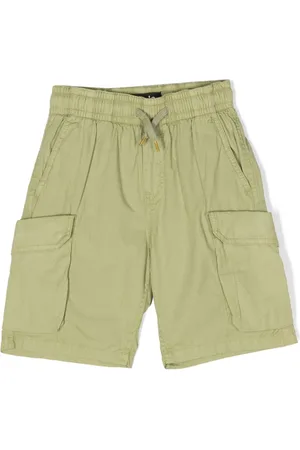 Molo Argod drawstring-waistband cotton shorts