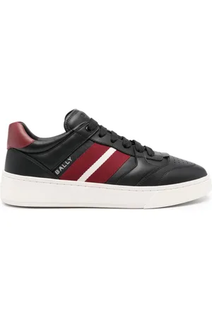 Bally Raise logo-print leather sneakers