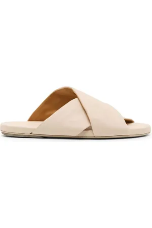 MARSÈLL Flat leather sandals