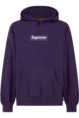 Supreme Box Logo "FW 23" cotton hoodie