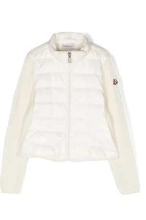 Moncler Ribbed-knit quilted jacket