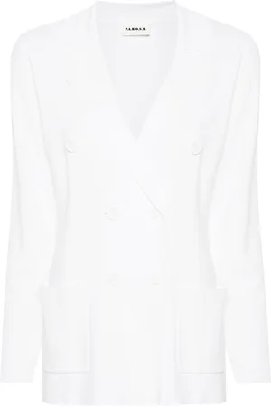 P.A.R.O.S.H. Double-breasted knitted blazer