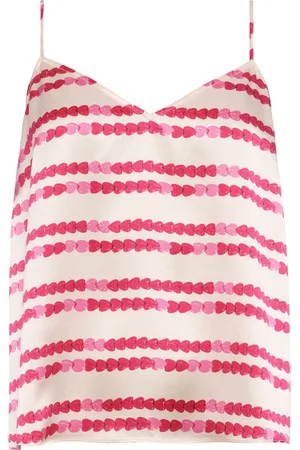ERES Câlin heart-print camisole top