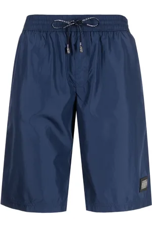 Dolce & Gabbana Logo-appliqué swim shorts