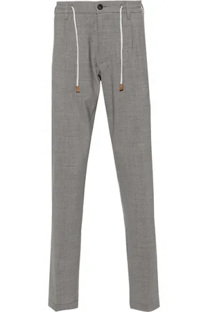 ELEVENTY Pressed-crease trousers