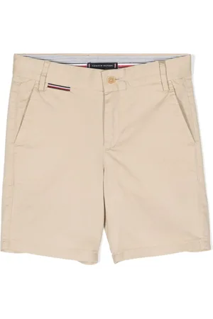Tommy Hilfiger Embroidered-logo twill shorts
