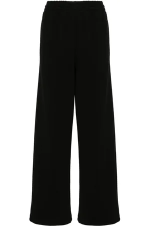 WARDROBE.NYC Ribbed straight-leg trousers