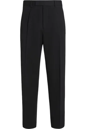 Ermenegildo Zegna Mid-rise tailored trousers