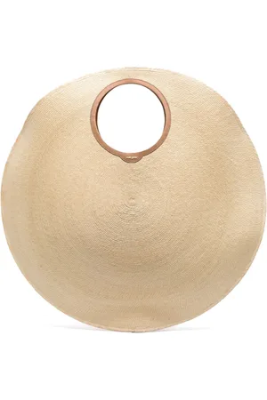 Cult Gaia Amun raffia shoulder bag