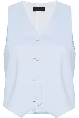 The Andamane Crepe-textured waistcoat