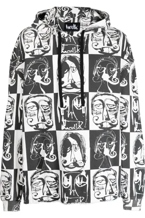 HACULLA This Is Chess checked hoodie
