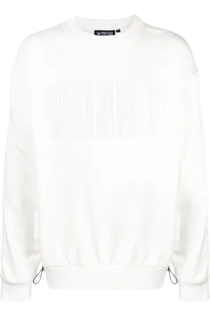 MOSTLY HEARD RARELY SEEN Logo-embroidered panelled sweatshirt