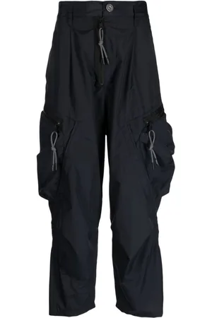 MOSTLY HEARD RARELY SEEN 3D drop-crotch trousers