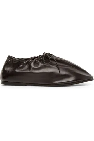 MARSÈLL Coltellaccio leather ballerina shoes