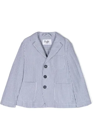 Il gufo Single-breasted striped blazer