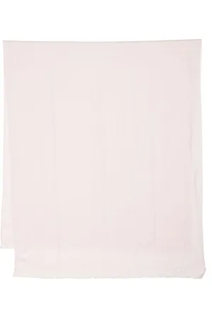 N.PEAL Fringed-edge cashmere scarf