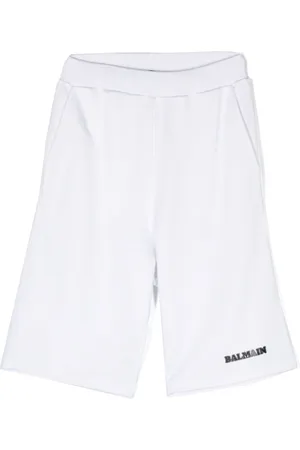 Balmain Logo-print jersey shorts