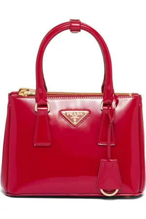 Prada Galleria patent leather tote bag