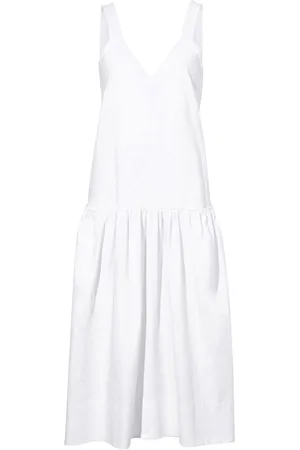 Proenza Schouler Sasha V-neck midi dress