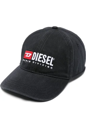 Diesel Logo-embroidered cotton cap