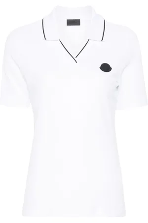 Moncler Logo-appliqué polo shirt