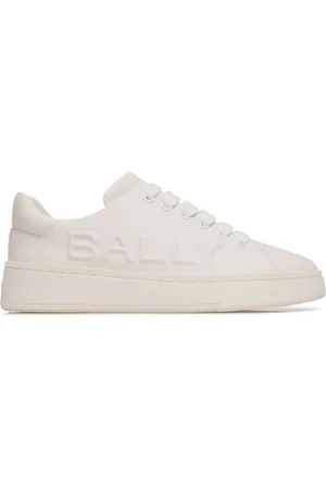 Bally Logo-embossed leather sneakers