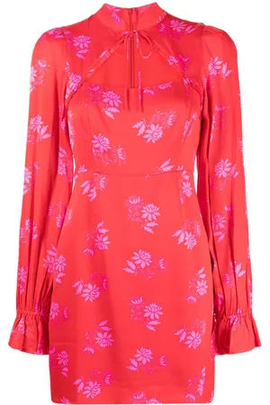 KITRI Valentina floral-print minidress