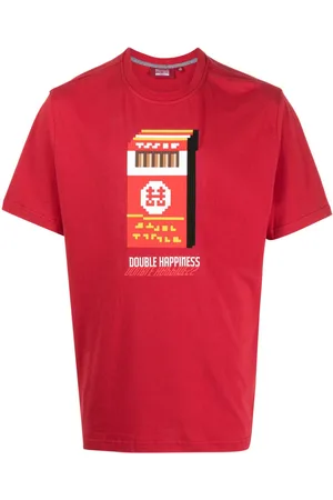 MOSTLY HEARD RARELY SEEN Pixelated-print cotton T-shirt