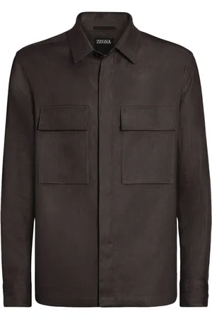 Ermenegildo Zegna Linen shirt jacket