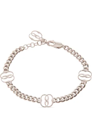 Bally Emblem-charm chain bracelet