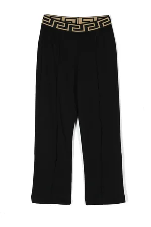 VERSACE Greca Border cotton track pants