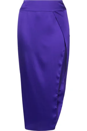 Michelle Mason Silk wrap skirt