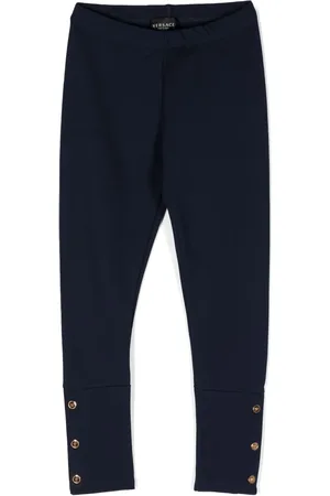 VERSACE Medusa-detailed elasticated-waistband leggings