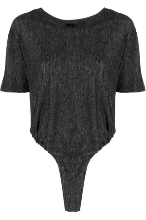 Pinko High-cut linen bodysuit