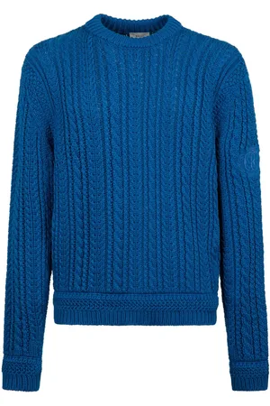 Bally Cable-knit cotton jumper