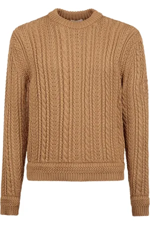 Bally Cable-knit cotton jumper