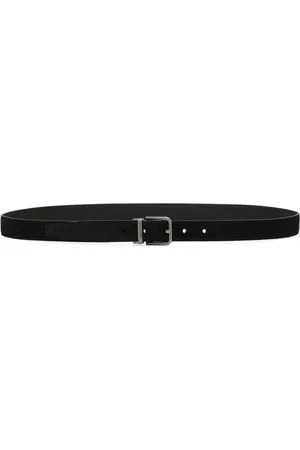 Dolce & Gabbana Logo-engraved leather belt