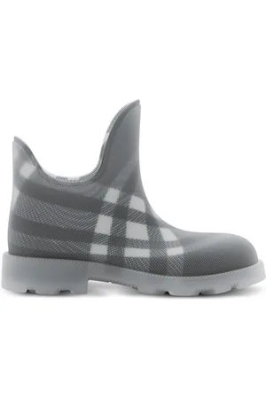 Burberry Marsh Vintage-check mesh boots