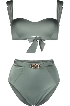 Noire Swimwear Seashell-charm bikini set
