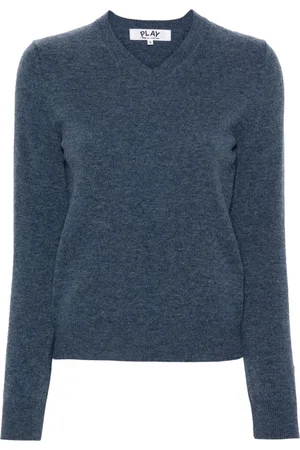 Comme des Garçons Heart logo wool jumper