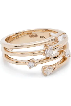 Dana Rebecca Designs 14kt yellow Alexa Jordyn diamond ring