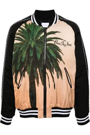 BLUE SKY INN Graphic-print bomber jacket