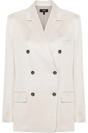 THEORY Notched-lapels double-breasted blazer