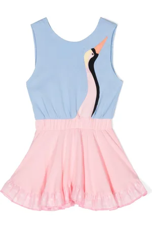 Wauw Capow by Bangbang Havana Crane jersey dress