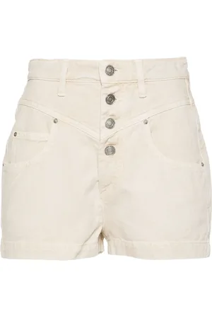 Marant Etoile Jovany high-rise twill shorts