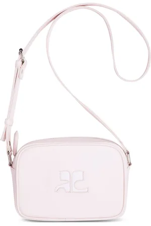 Courrèges Reedition leather camera bag