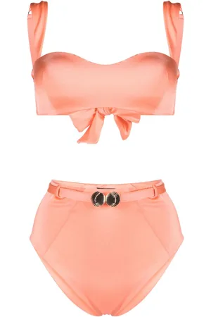 Noire Swimwear Seashell-charm bikini set
