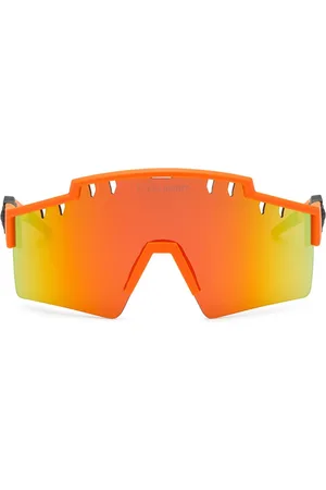 Philipp Plein Shield-frame tinted sunglasses